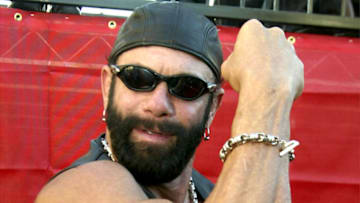 LOS ANGELES - NOVEMBER 16: Actor Randy Savage attends the 31st Annual American Music Awards at The Shrine Auditorium November 16, 2003 in Los Angeles, California. (Phot by Frank Micelotta/Getty Images)