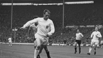 May 1964: Footballer Ray Wilson a member of the World Cup winning team playing for England. (Photo by Evening Standard/Getty Images)