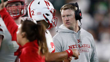 Nebraska Cornhuskers head coach Scott Frost during the fourth quarter against the Michigan State Spartans (Raj Mehta-USA TODAY Sports)