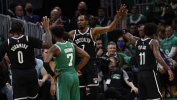 The Boston Celtics dangling Jaylen Brown in KD trade discussions has caused perception around the league to be that issues are coming with Brown and the Cs Mandatory Credit: Winslow Townson-USA TODAY Sports