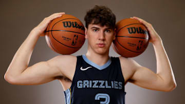 Jake LaRavia, Memphis Grizzlies (Photo by Gregory Shamus/Getty Images)