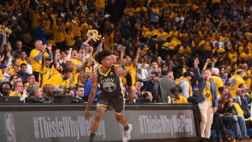 Golden State Warriors, Mandatory Copyright Notice: Copyright 2018 NBAE (Photo by Noah Graham/NBAE via Getty Images)