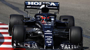 Yuki Tsunoda, AlphaTauri, Formula 1 (Photo by Mark Thompson/Getty Images)