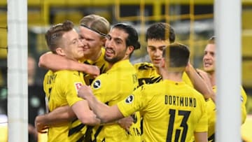 Borussia Dortmund will begin their Bundesliga campaign on August 14/15 (Photo by INA FASSBENDER/AFP via Getty Images)