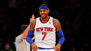 New York Knicks Carmelo Anthony (Photo by Jim McIsaac/Getty Images)