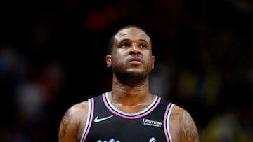 MIAMI, FL - JANUARY 08: Dion Waiters #11 of the Miami Heat in action against the Denver Nuggets at American Airlines Arena on January 8, 2019 in Miami, Florida. NOTE TO USER: User expressly acknowledges and agrees that, by downloading and or using this photograph, User is consenting to the terms and conditions of the Getty Images License Agreement. (Photo by Michael Reaves/Getty Images)