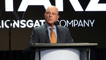 BEVERLY HILLS, CA - JULY 28: CEO of Starz Chris Albrecht speaks onstage during the Starz portion of the 2017 Summer Television Critics Association Press Tour at The Beverly Hilton Hotel on July 28, 2017 in Beverly Hills, California. (Photo by Frederick M. Brown/Getty Images)