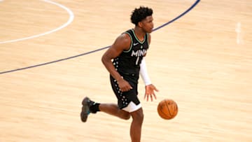 Anthony Edwards of the Minnesota Timberwolves. (Photo by Sarah Stier/Getty Images)