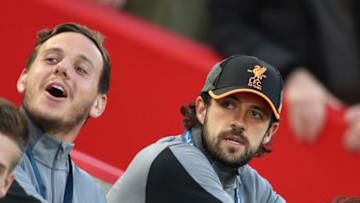 LIVERPOOL, ENGLAND - AUGUST 23: Danny Ings of Liverpool is seen prior to the UEFA Champions League Qualifying Play-Offs round second leg match between Liverpool FC and 1899 Hoffenheim at Anfield on August 23, 2017 in Liverpool, United Kingdom. (Photo by Mark Robinson/Getty Images)