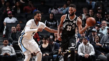 Brooklyn Nets Allen Crabbe. Mandatory Copyright Notice: Copyright 2018 NBAE (Photo by Joe Murphy/NBAE via Getty Images)