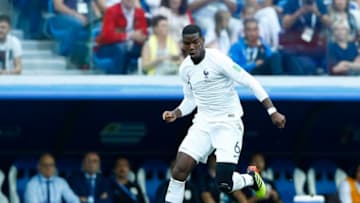 France v Uruguay - Quarter-finals FIFA World Cup Russia 2018Paul Pogba (France) at Nizhny Novgorod Stadium in Russia on July 6, 2018.(Photo by Matteo Ciambelli/NurPhoto via Getty Images)