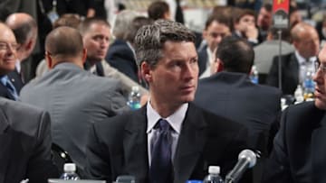 PITTSBURGH, PA - JUNE 23: Chuck Fletcher of the Minnesota Wild attends day two of the 2012 NHL Entry Draft at Consol Energy Center on June 23, 2012 in Pittsburgh, Pennsylvania. (Photo by Bruce Bennett/Getty Images)