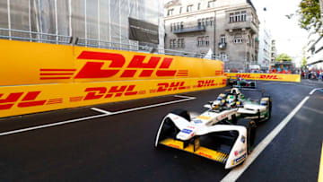 ZURICH, SWITZERLAND - JUNE 10: In this handout from FIA Formula E - Lucas Di Grassi of Brazil and Audi Sport ABT Schaeffler, Audi e-tron FE04. during the Zurich E-Prix on June 10, 2018 in Zurich, Switzerland. (Photo by Sam Bloxham, Handout/FIA Formula E via Getty Images)