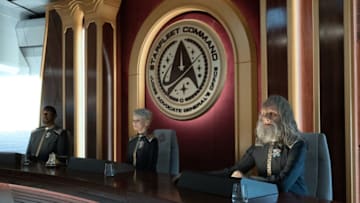Starfleet in episode 202 “Ad Astra per Aspera” of Star Trek: Strange New Worlds, streaming on Paramount+, 2023. Photo Cr: Michael Gibson/Paramount+