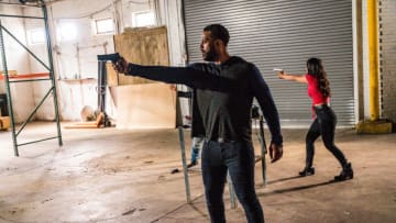 CHICAGO P.D. -- "Assets" Episode 702 -- Pictured: LaRoyce Hawkins as Officer Kevin Atwater -- (Photo by: Matt Dinerstein/NBC)