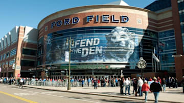 Oct 18, 2015; Detroit, MI, USA; A general view of Ford Field before the game between the Detroit Lions and the Chicago Bears. Mandatory Credit: Tim Fuller-USA TODAY Sports
