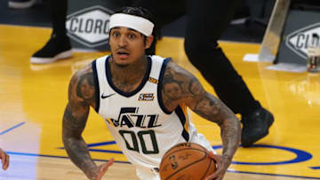 Utah Jazz guard Jordan Clarkson (Kelley L Cox-USA TODAY Sports)