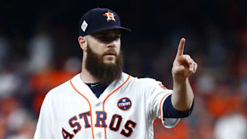 HOUSTON, TX - OCTOBER 29: Dallas Keuchel