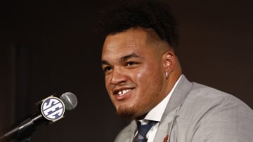 One of the Auburn football SEC Media Days 2023 representatives in Nashville has "something becoming more of a commodity" (Photo by Johnnie Izquierdo/Getty Images)