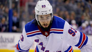 New York Rangers. Mika Zibanejad. (Photo by Kirk Irwin/Getty Images)