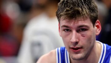 Duke basketball forward Kyle Filipowski (Photo by Mike Ehrmann/Getty Images)