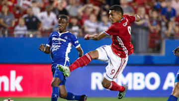 FRISCO, TX - FEBRUARY 23: FC Dallas forward Cristian Colman (