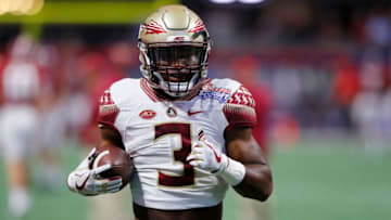 ATLANTA, GA - SEPTEMBER 02: Cam Akers