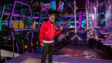 LOS ANGELES - MAY 14: Actor and global superstar Kevin Hart will take on the role of host for the first time in his career with TKO: TOTAL KNOCK OUT, a brand new one-hour obstacle course competition series from executive producer Mark Burnett. The 10-episode series will premiere in summer 2018. Kevin Hart will also serve as an executive producer. (Photo by Monty Brinton/CBS via Getty Images)