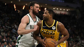The Pacers hope to avoid entering the All-Star break on a losing streak when they host the Wizards tonight at 7:30 PM EST (Photo by Stacy Revere/Getty Images)