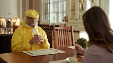 MR. MONK'S LAST CASE: A MONK MOVIE -- Pictured: Tony Shalhoub as Adrian Monk -- (Photo by: Steve Wilkie/PEACOCK)