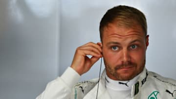 HOCKENHEIM, GERMANY - JULY 26: Valtteri Bottas of Finland and Mercedes GP prepares to drive in the garage during practice for the F1 Grand Prix of Germany at Hockenheimring on July 26, 2019 in Hockenheim, Germany. (Photo by Dan Mullan/Getty Images)