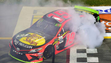 RICHMOND, VIRGINIA - SEPTEMBER 21: Martin Truex Jr., driver of the #19 Bass Pro Shops Toyota (Photo by Jared C. Tilton/Getty Images)