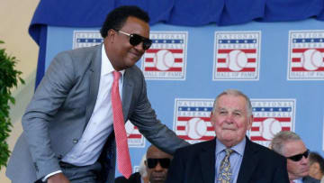Pedro Martinez formerly of the Red Sox (Photo by Jim McIsaac/Getty Images)