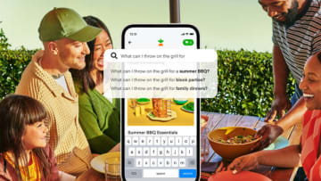 Instacart, the leading grocery technology company in North America, today launched Ask Instacart, a first-of-its-kind AI-powered search tool designed to assist with customers’ grocery shopping questions. By leveraging the language understanding capabilities of OpenAI's ChatGPT API and Instacart’s own AI models and unique catalog data that spans more than a billion items across more than 80,000 retail partner locations, Ask Instacart can help tackle the age-old daily question: 'What's for dinner?. photo provided by Instacart