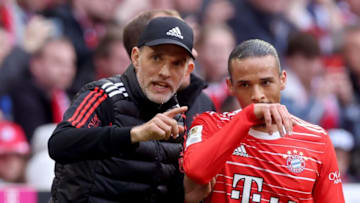 Bayern Munich forward Leroy Sane enjoying life under Thomas Tuchel. (Photo by Alexander Hassenstein/Getty Images)