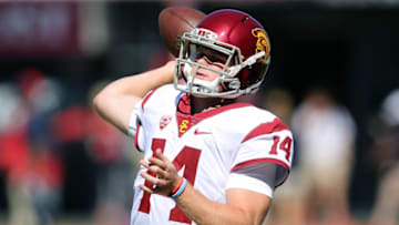 TUCSON, AZ - OCTOBER 15: Quarterback Sam Darnold