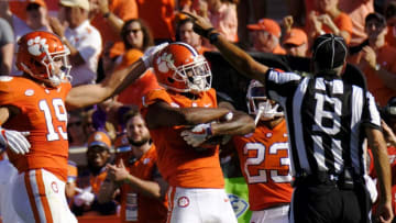 CLEMSON, SC - SEPTEMBER 23: Cornerback Trayvon Mullen