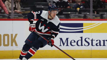 Martin Fehervary, Washington Capitals (Photo by Patrick Smith/Getty Images)