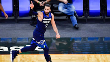 Ricky Rubio of the Minnesota Timberwolves. (Photo by Douglas P. DeFelice/Getty Images)
