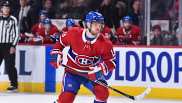 MONTREAL, QC - JANUARY 06: Max Domi #13 of the Montreal Canadiens skates against the Winnipeg Jets during the third period at the Bell Centre on January 6, 2020 in Montreal, Canada. The Winnipeg Jets defeated the Montreal Canadiens 3-2. (Photo by Minas Panagiotakis/Getty Images)