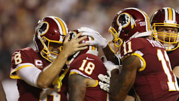LANDOVER, MD - SEPTEMBER 24: Quarterback Kirk Cousins