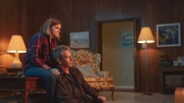 Mare Winningham, Ben Mendelsohn in The Outsider. Photo: Bob Mahoney/HBO