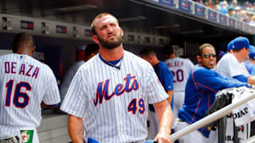 NEW YORK, NY - AUGUST 11: Jonathon Niese #49 of the New York Mets walks to the club house after the sixth inning against the Arizona Diamondbacks at Citi Field on August 11, 2016 in the Flushing neighborhood of the Queens borough of New York City. (Photo by Jim McIsaac/Getty Images)