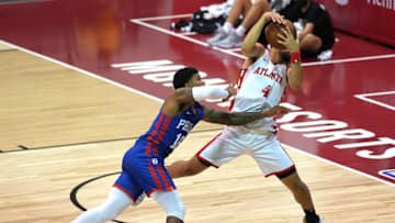 Atlanta Hawks. Mandatory Credit: Stephen R. Sylvanie-USA TODAY Sports