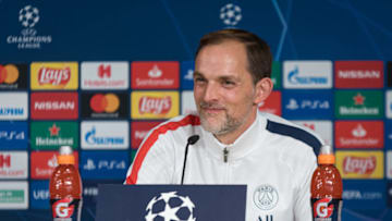 Head Coach Thomas Tuchel of Paris Saint-Germain. (Photo by TF-Images/Getty Images)