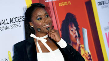 BEVERLY HILLS, CALIFORNIA - AUGUST 07: Kirby Howell-Baptiste arrives at the premiere of CBS All Access' "Why Women Kill" at the Wallis Annenberg Center for the Performing Arts on August 07, 2019 in Beverly Hills, California. (Photo by Kevin Winter/Getty Images)
