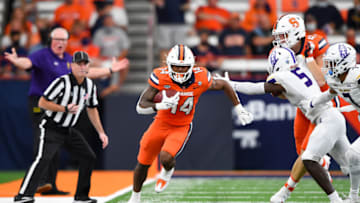 Syracuse football, Taj Harris (Mandatory Credit: Rich Barnes-USA TODAY Sports)