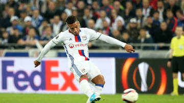 LYON, FRANCE - MAY 11: Corentin Tolisso of Lyon during the UEFA Europa League, semi final second leg match between Olympique Lyonnais (OL) and Ajax Amsterdam at Parc OL on May 11, 2017 in Lyon, France. (Photo by Jean Catuffe/Getty Images)