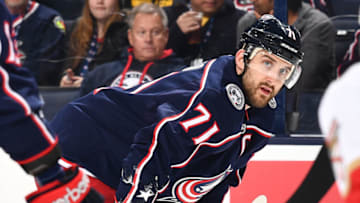 COLUMBUS, OH - MARCH 22: Nick Foligno