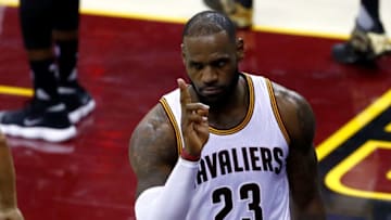 CLEVELAND, OH - JUNE 09: LeBron James (Photo by Gregory Shamus/Getty Images)